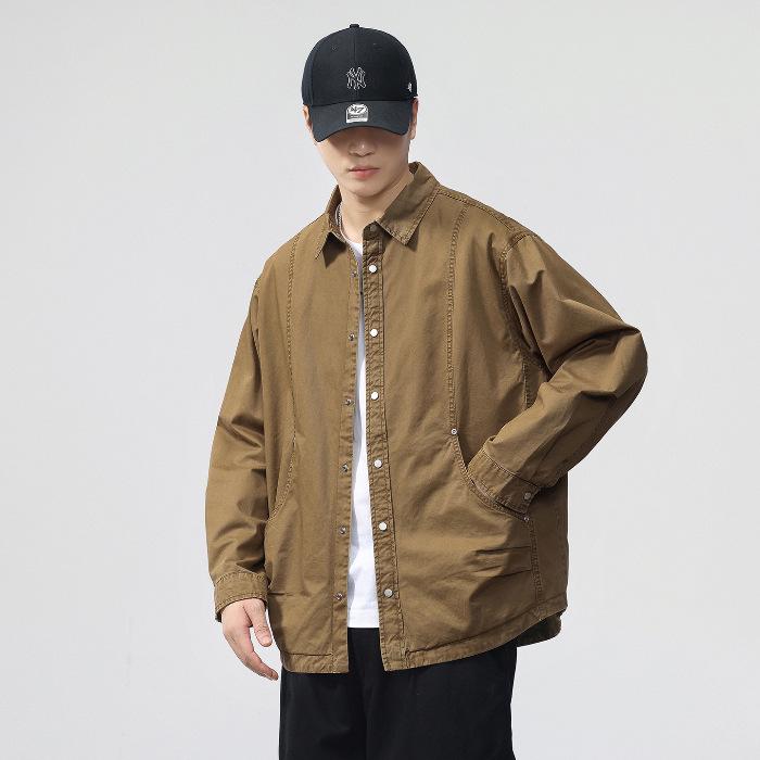 2025 Reversible Hooded Casual Jacket in Phantom Gray & Mocha - Stylish, Trendy, and Antibacterial 2XL