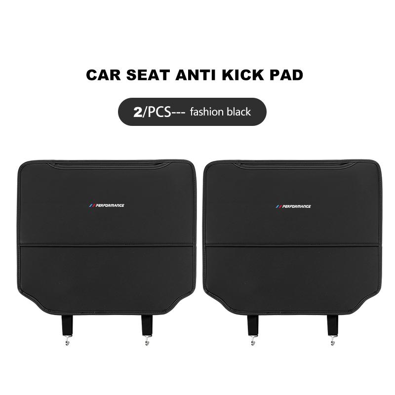 1/2 st bilsätesskydd skyddsskydd anti-sparkdyna förvaringsficka tillbehör för BMW E70 E91 E30 G30 M3 M5 X6 X4 X7 E93 X1 X3 X5