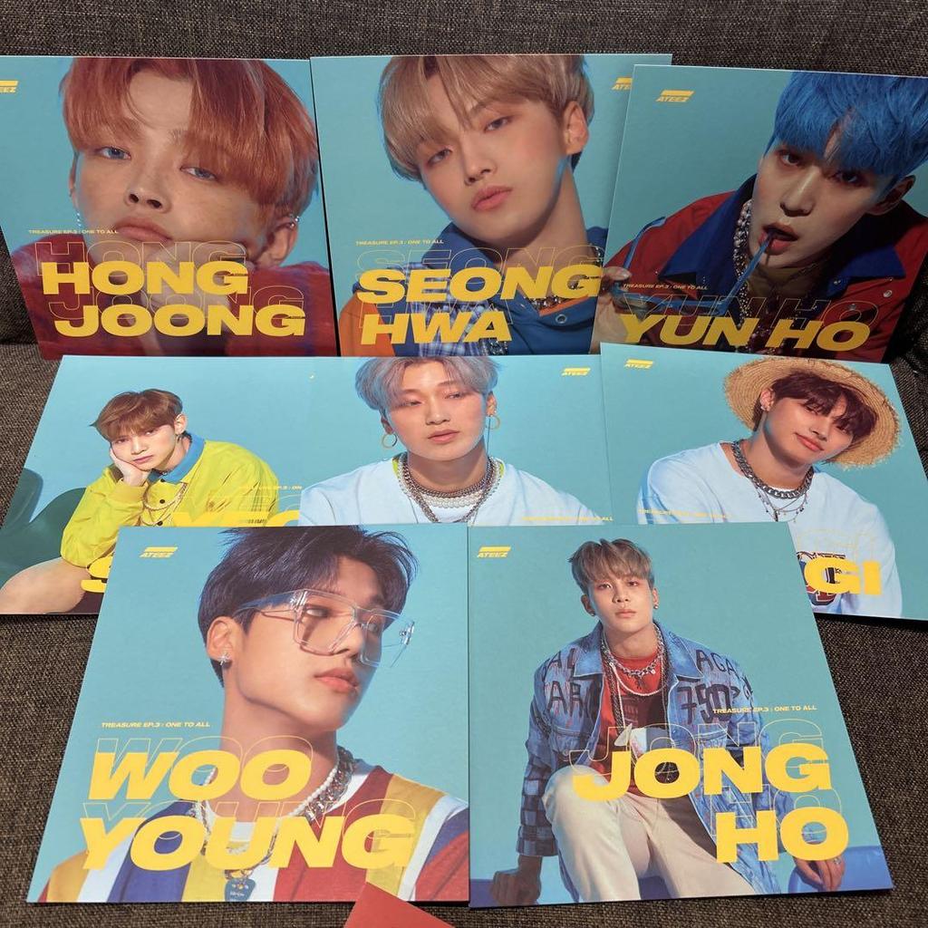 [USED] TREASURE EP.3: ONE TO ALL SAN Trading Card Included