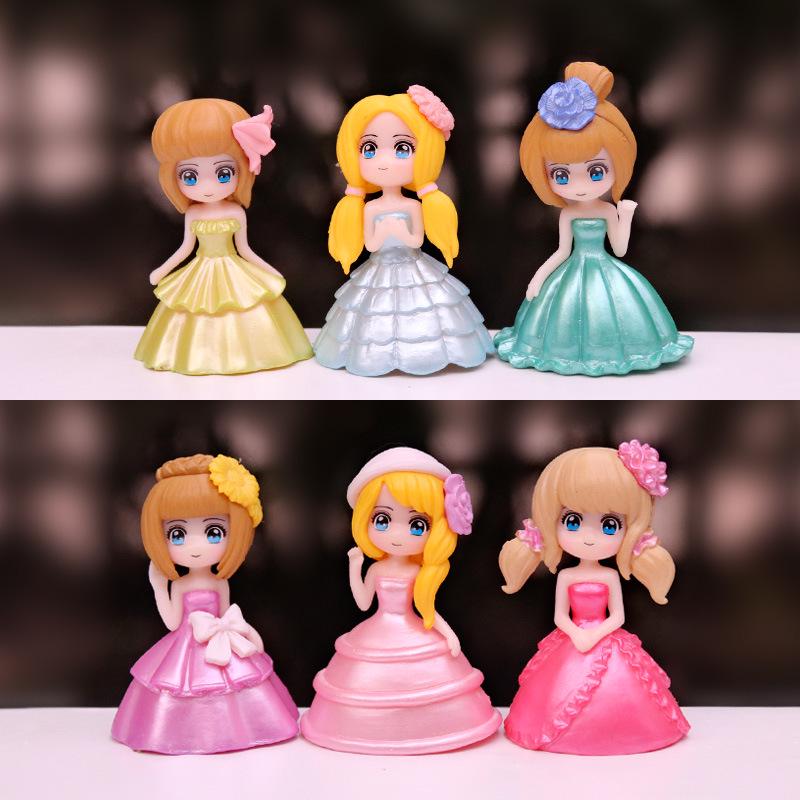 

Creative Princess Figurine Dress Doll - Girl s Room Decor & Cake Ornament