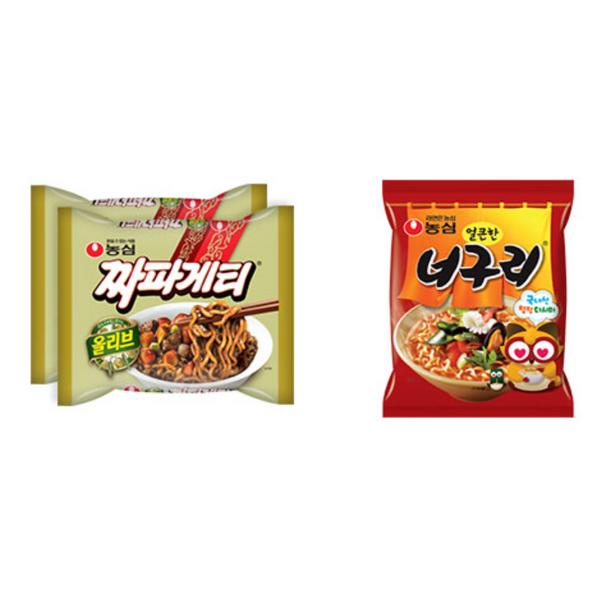 Nongshim Chapagetti 10 pieces Neoguri 10 pieces 2.6kg, 1 set