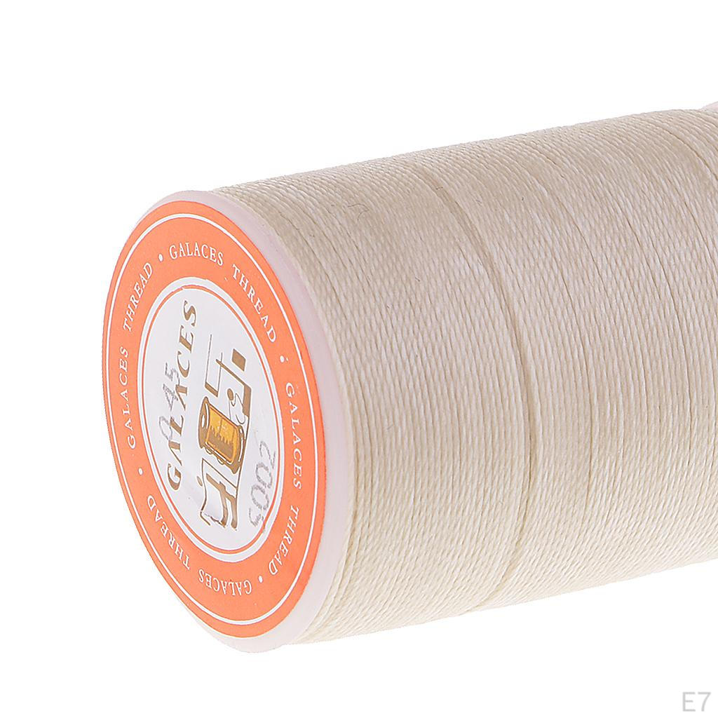 0,45mm Sewing Thread Leather Waxed Flat For Shoes Luggage,