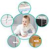 Ricokids 798300 Cabinet Opening Protection 10 Pcs White
