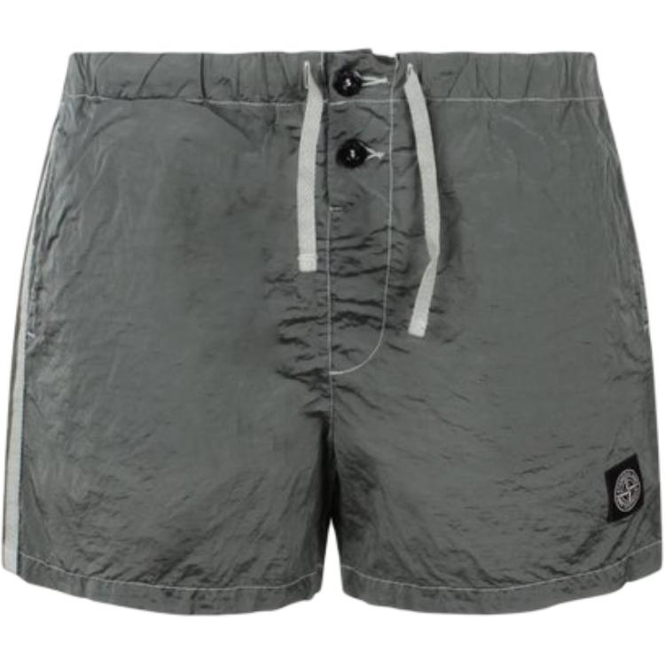 

Stone Island Logo Drawstring Swim Shorts Men swimwear Dark-Gray K1S15B100006S0043-V0055 XL