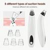 Visual Electric Blackhead Remover Facial Cleaner Black Point Vacuum Suction Black Head Dots Remover Extractor Skin Care Tools