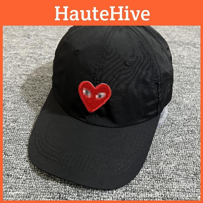 Summer Unisex Baseball Cap Heart Embroidered Outdoor Leisure Duckbill Cap