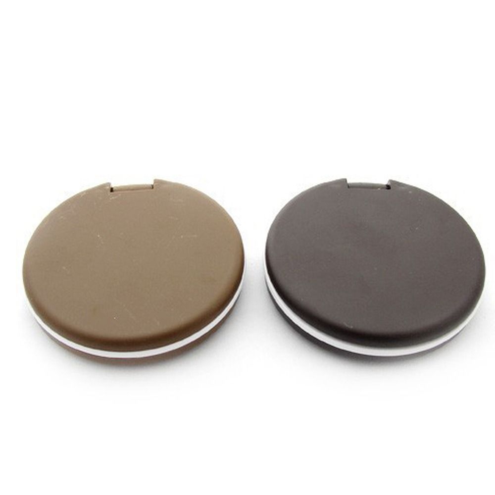 Mini Makeup Mirror with Comb Set Pocket Mirror Chocolate Cookie Shaped Girl Gift