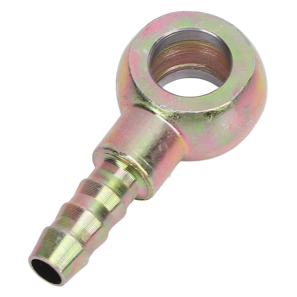 7 16in Banjo Fittings with 8mm Barb Stainless Steel Strong Load Bearing Banjo Hose Barb Adapter Connector