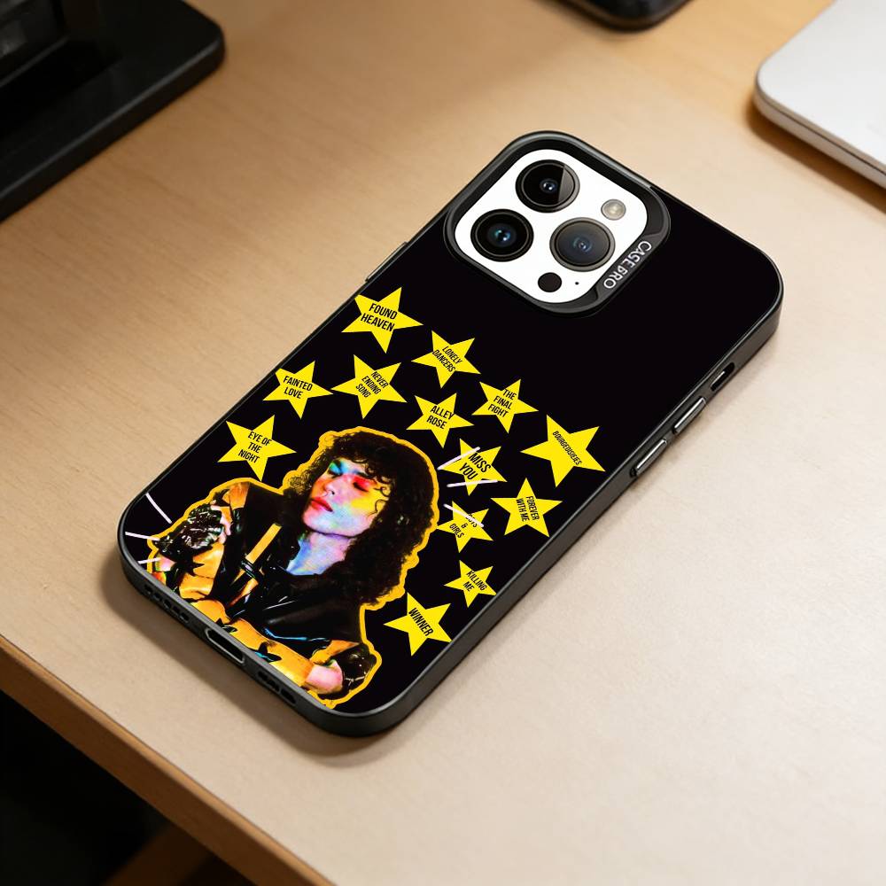 Singer Conan Gray Wishbone Phone Case For iPhone 17,16,15,14,13,12,11 Plus,Pro Max,XS,Colorful Silver Black Cover