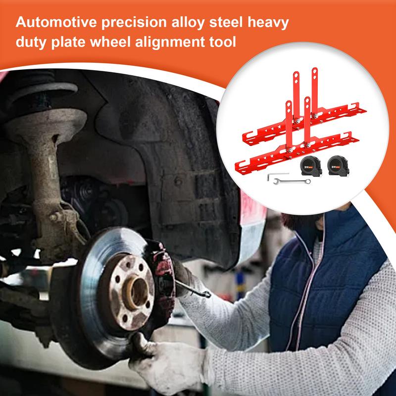 Car Alignment Tool Kit Toe Alignment Tool Wheel Accessories Parts For Moto Commercial Truck Garage Workshop Repair Industrial