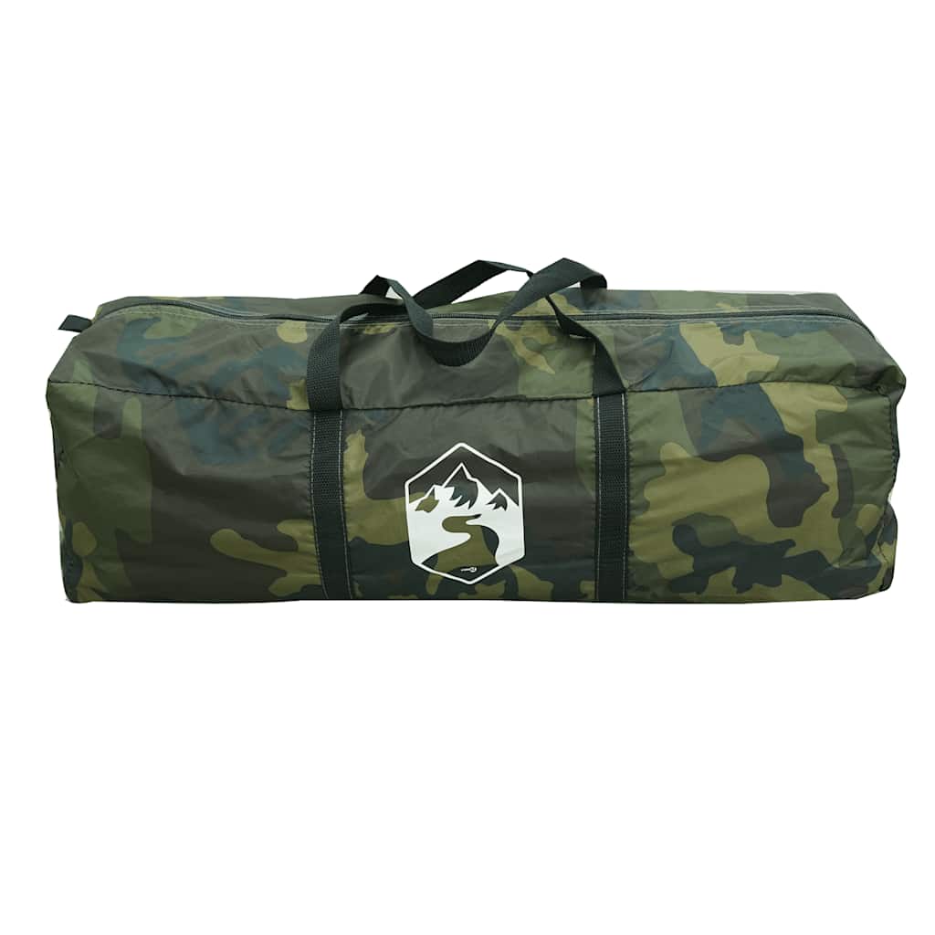 Dome Family Tent for 6 Persons Camouflage Pattern Waterproof