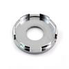 4 Pieces Silver Outer Diameter 63mm Inner Diameter 59mm Hub Base Wheel Center Hub Cap for HRE