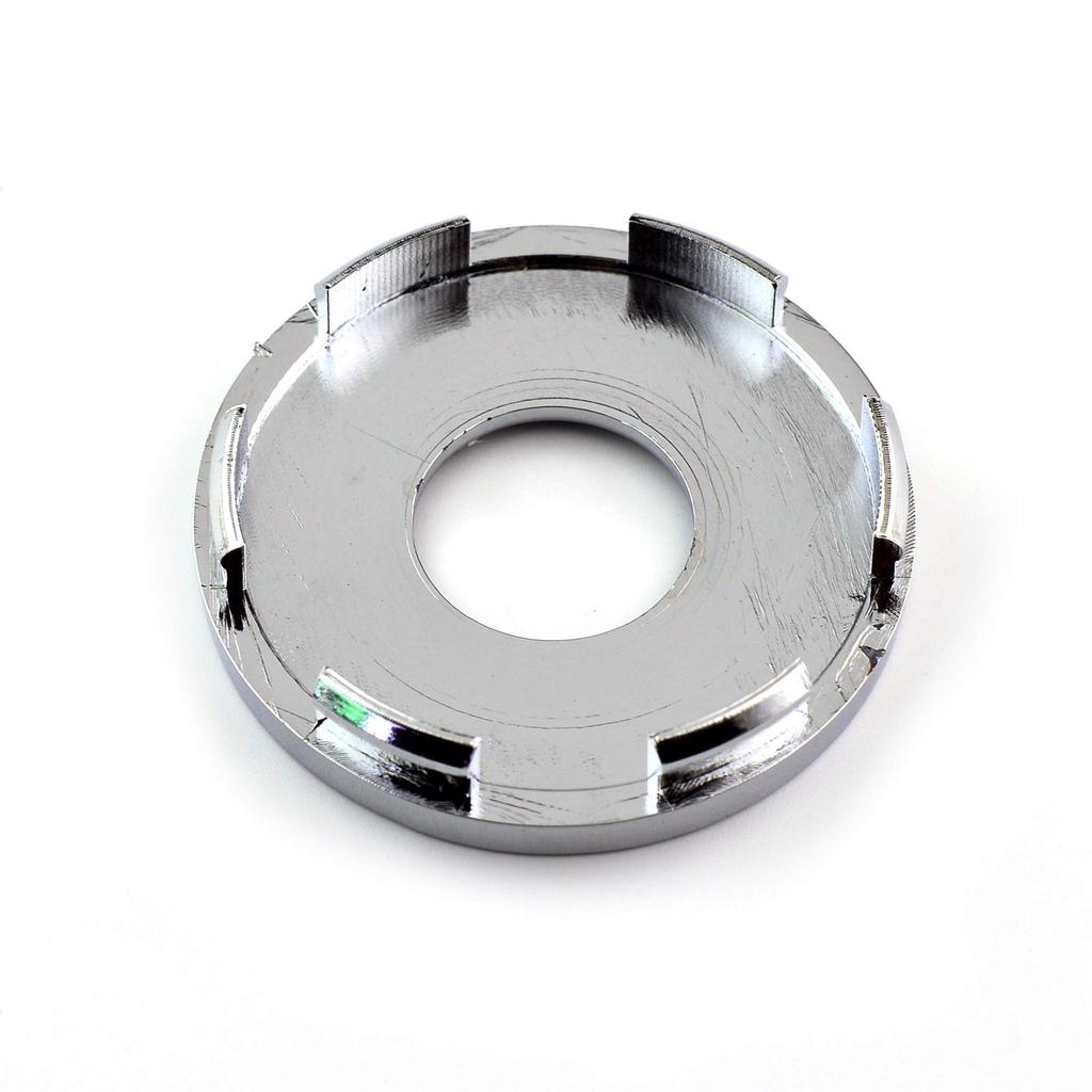4 Pieces Silver Outer Diameter 63mm Inner Diameter 59mm Hub Base Wheel Center Hub Cap for HRE