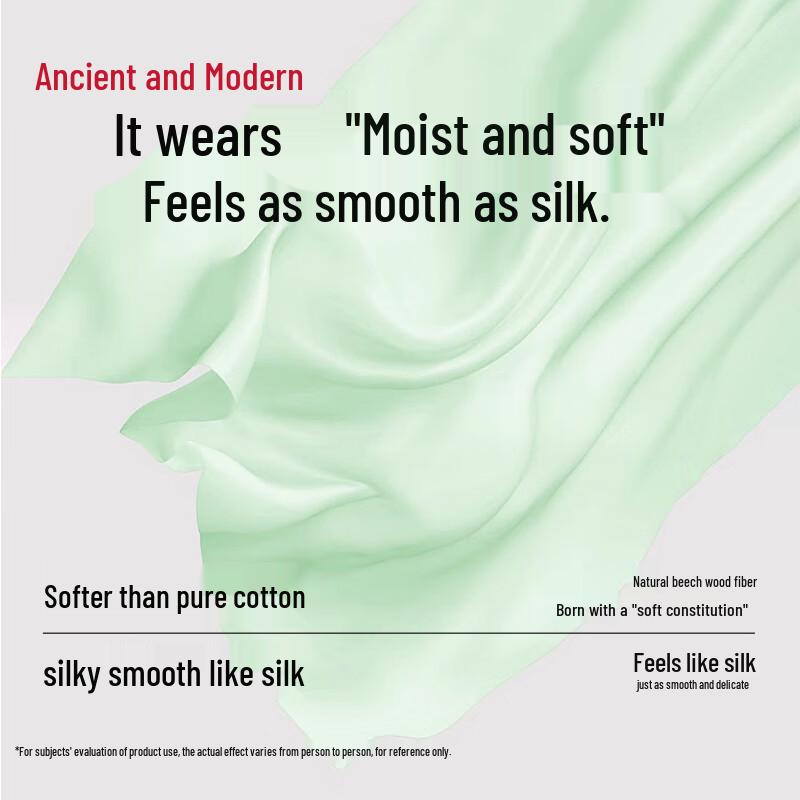 GUJIN Women's 80S Modal Seamless Mid-Waist Briefs 3-Pack