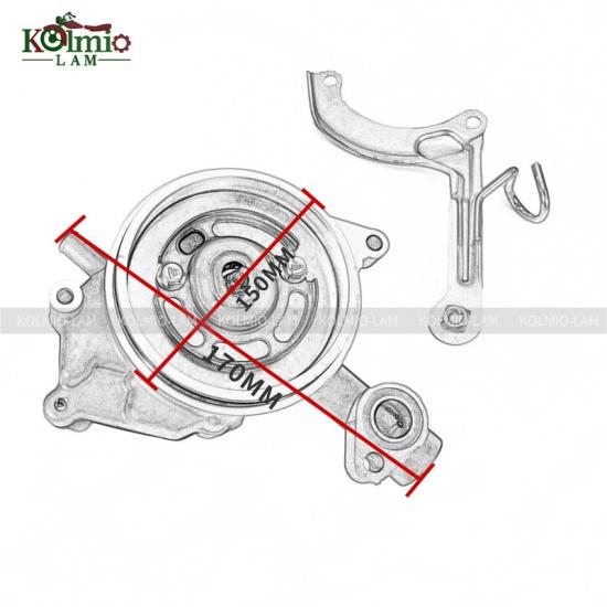 Fit for Yamaha YZF R125 2008 - 2013 Motorcycle Water Pump Assembly