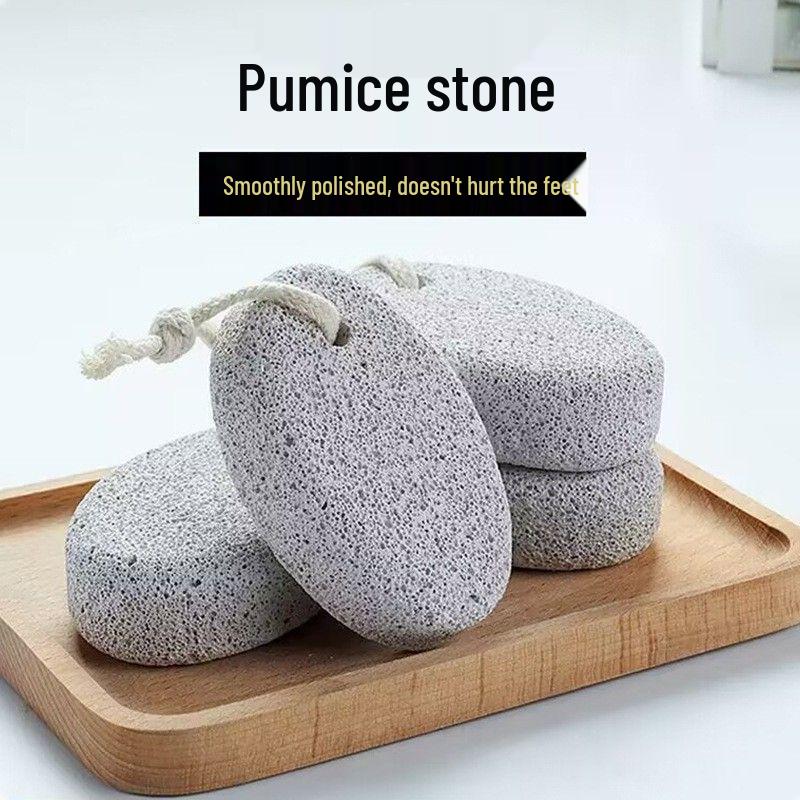 Volcanic Stone Foot Scrubber: Exfoliating Pedicure Tool for Calluses and Heels