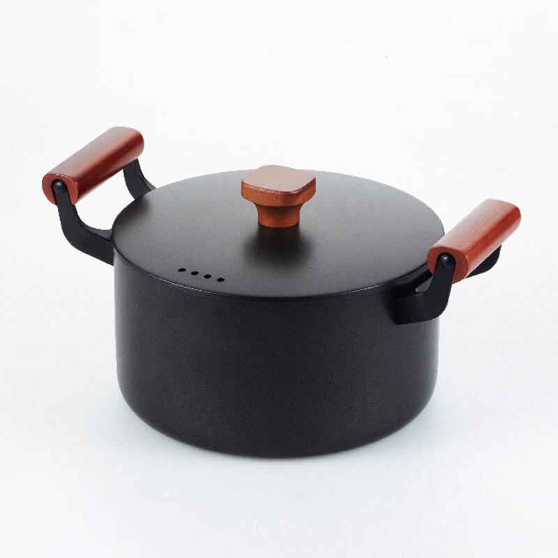 

ZISIZ Traditional Iron Non-Stick Soup Pot