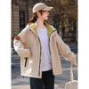 La Chapelle Women's Casual Hooded Commuter Windbreaker Jacket 2026 New Collection
