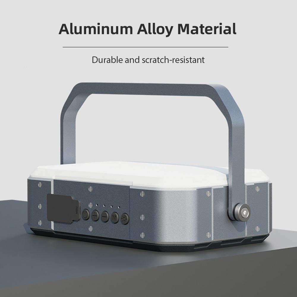 Přenosné LED video světlo Dvoubarevné teplotní fotografické výplňové světlo 3000K-9500K Vodotěsné IP65