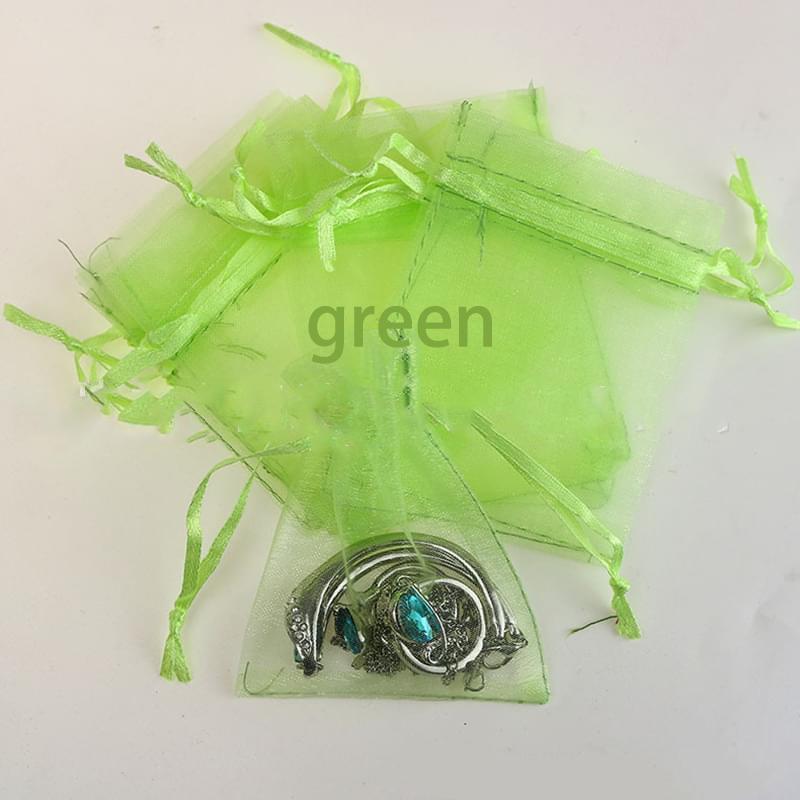 

100 pcs Organza Bags 15x20 CM Organza Jewelry Bags Small Organza Bags Christmas Wedding Party Drawstring Gift Bag 15x20cm&other