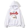 Kpop Katseye Casual Hoodie Katseye Gabriela Cat Graphic Pullover Women Men Long Sleeve Y2K Clothes Fashion Autumn Streetwear