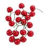 Photography Accessories Lifelike Food Crafts Mini Red Cherries Faux Cherry Artificial Cherries Fruit Model