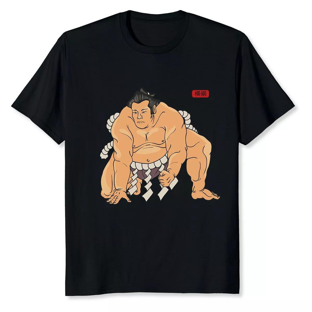 2025/NEW LIMITED Sumo Wrestler I Love Japanese Sumo Vintage T-Shirt S