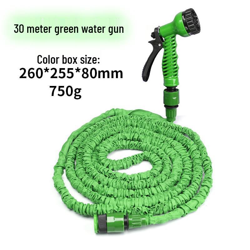 Telescopic High-Pressure Foam Wash Set: Hose, Water Gun & Sprinkler Tool