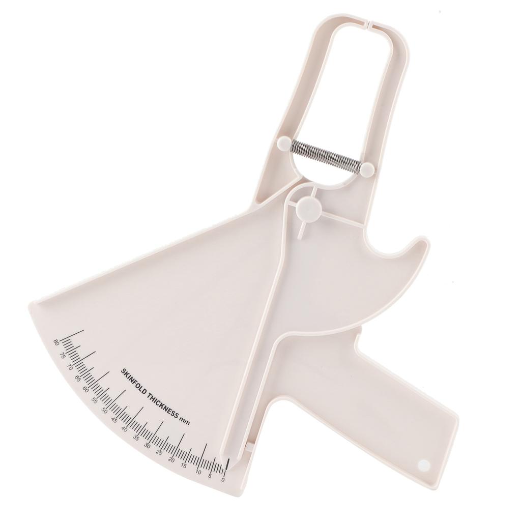 2 Colors 0‑80MM Body Fat Measure Skinfold Caliper Weight Loss Measuring Tester