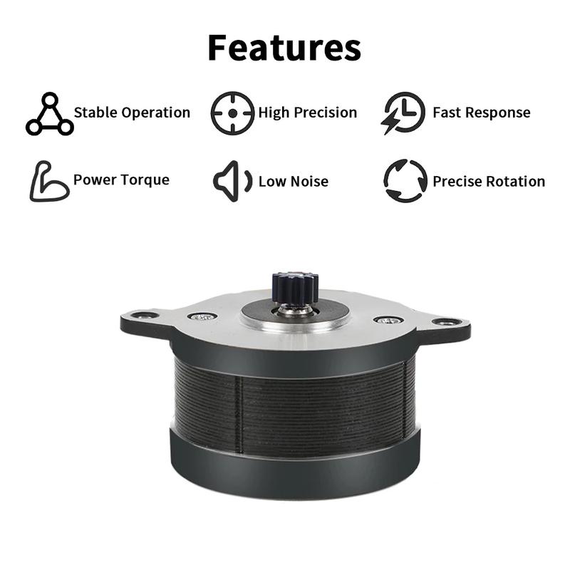 For K1/K1 Max Phaetus DXC Extruder Stepper Motor Extrusion Mechanism Kit 12 Tooth Gear for Creality K1/K1 Max 3D Printer Parts