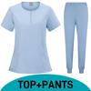 Women's Quick-Drying Elastic Surgical Gown Set - Washable Hospital Uniform for Dentists and Nurses