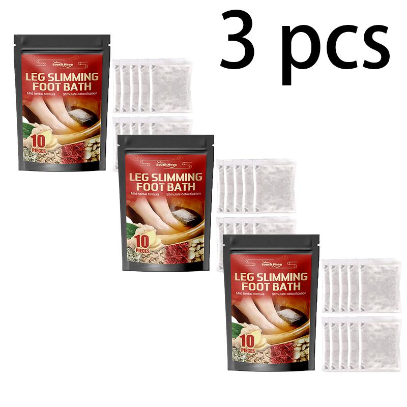 Ginger Foot Soak Herbal Pack Relieve Leg Soreness Swelling Discomfort Expel Cold Disperse Dampness Foot Bath Kit