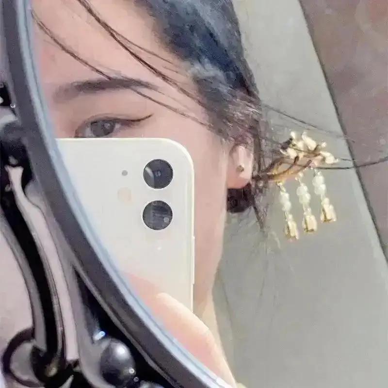1 Pcs Ancient Hairpins Tassels Steps Pans Hair Super Immortals Celebrity Costumes Headdresses