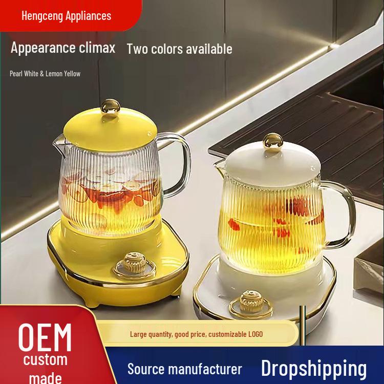 Portable Electric Mini Teapot with Multifunctional Heating for Home and Office