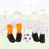 Blue Funny Mini Finger Soccer Football With Goals Kids Toy