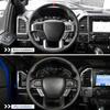 Car Steering Wheel Moulding Cover Trim Frame For Ford F150 2015-2017 Super Duty