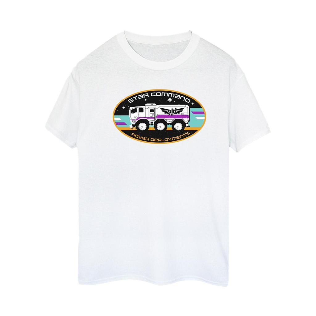 Disney Womens/Ladies Lightyear Rover Deployment Cotton Boyfriend T-Shirt