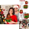 Christmas Themed Bell Pattern Paper Surprise Box For Holiday Parties And Celebrations