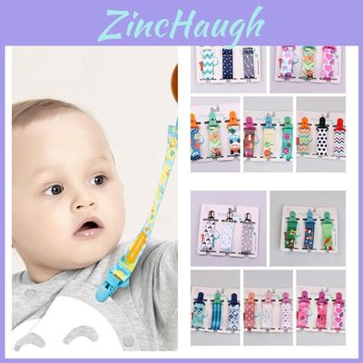 Ins Style Thickened Baby Pacifier Chain Set, 3-pack With Teething Toys