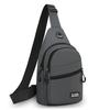 Waterproof Nylon Chest  Bag - Men's Crossbody Sling Backpack, Compact Shoulder Messenger Bag, Travel & Outdoor Hiking Pack