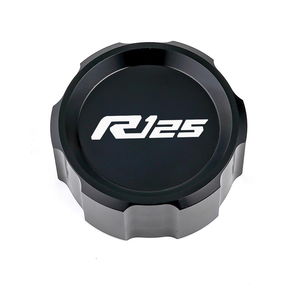 Для R125 YZF R125 2010-2023 Аксессуары Мотоцикл Алюминиевая Крышка Резервуара Тормозной Жидкости Переднего Заднего Тормоза Заливная Горловина Моторного Масла 1 rear brake cap