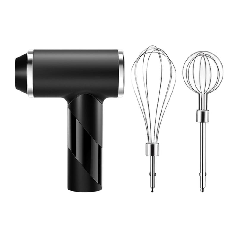 3 Adjustable Handheld Featurings 800mAh Battery And Attachments Ideal For Whipping Mixing