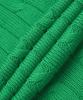 POLO RALPH LAUREN W Cable Knit Cotton Crewneck Sweater - Green