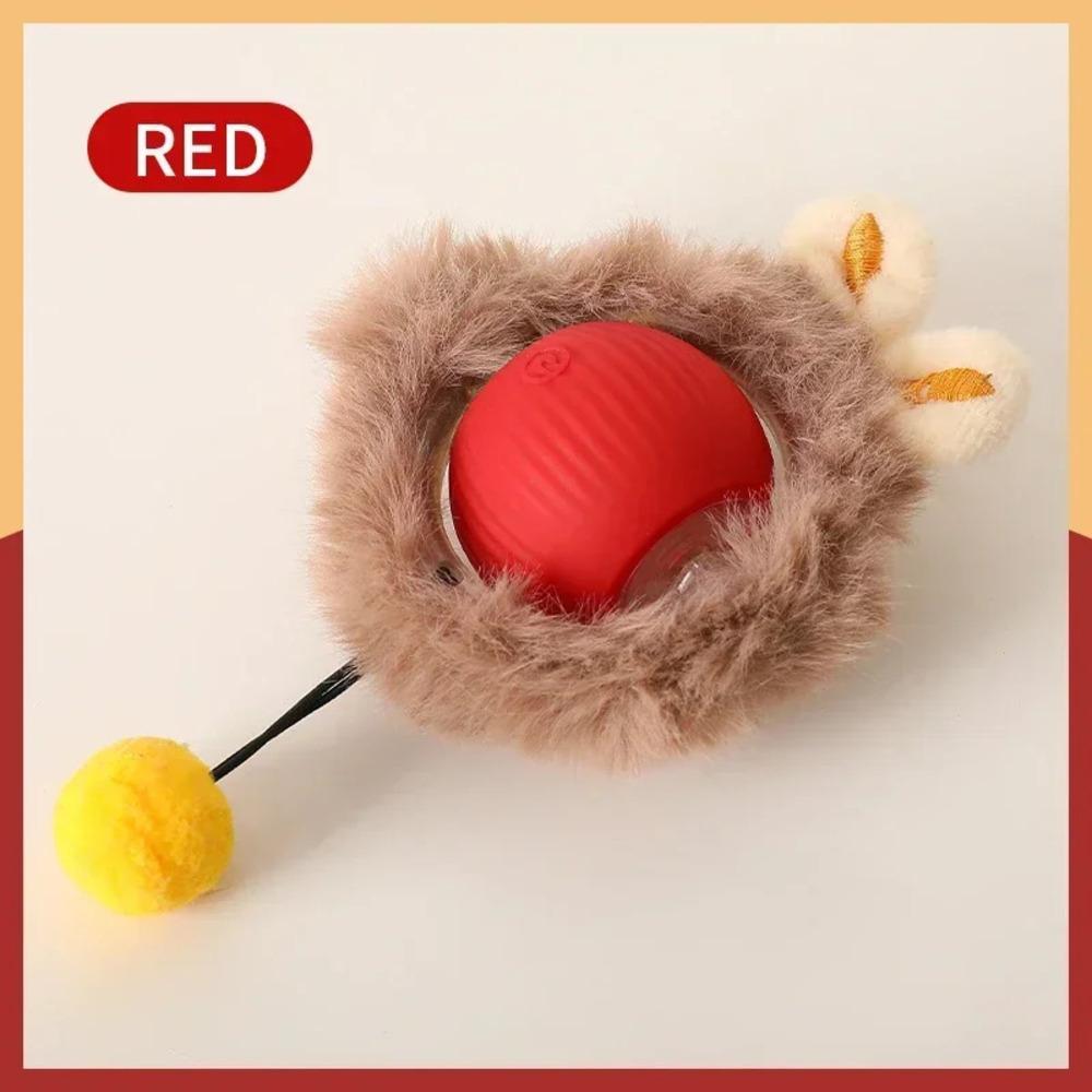 Pet Toy Interactive Automatic Rolling Bouncing Ball Cat Dog Boredom Relief Toys Pet Training Supplies