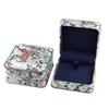 Brocade Fabric Brocade Jewelry Box Exquisite Embroidery Portable Jewelry Holder  For Women