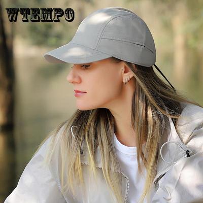 Beisbolo kepuraitė Moteriška Vasarinė Lengva Kvėpuojanti Ilgo Krašto Kepurė Lauko Kelionėms Dviračių Sportui Bėgimui Kepurė Atspari Vandeniui