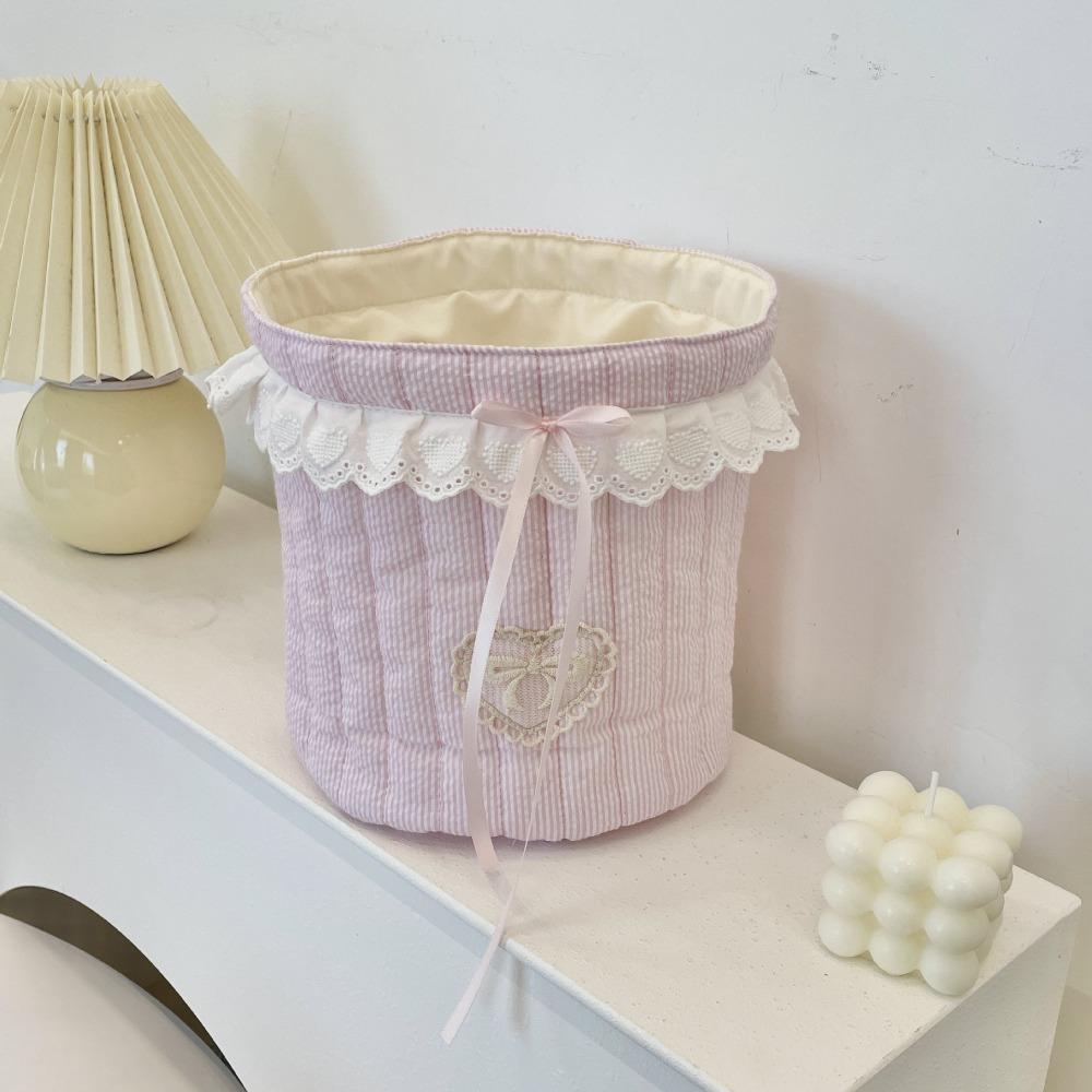 

Fabric Crib Storage Bag Multi-Purpose Desktop Basket Home Decoration 1