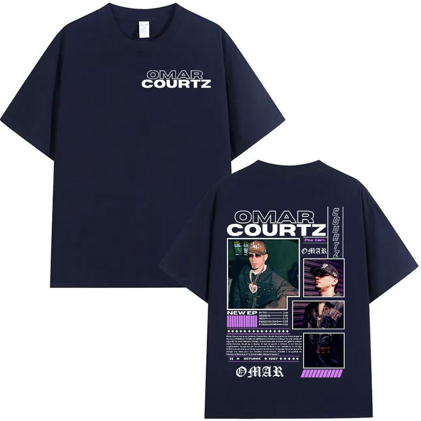 2025Summer Omar Courtz Primera Musa Graphic T Shirt Men Women Clothing Hip Hop Fashion Harajuku 100% Pure Cotton Printed T-shirt S