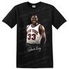 Patrick Ewing New York Knicks Basketball Player T Shirt Legend Portrait Tee
