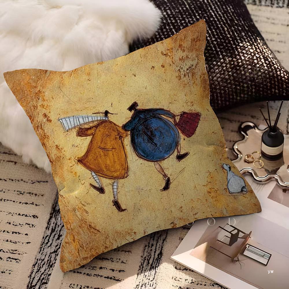 S-Sam Toft 45*45cm Cushion Cover Pillow Cover Decor Pillowcase Home Pillowcase For Couch Pillow